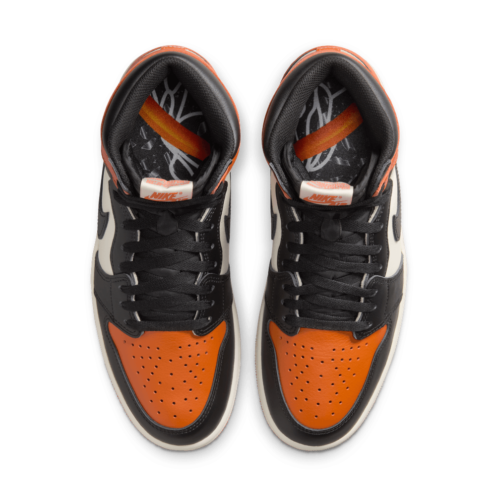 Air Jordan 1 Retro High OG Men's Shoes 'Black/Sail/Starfish'