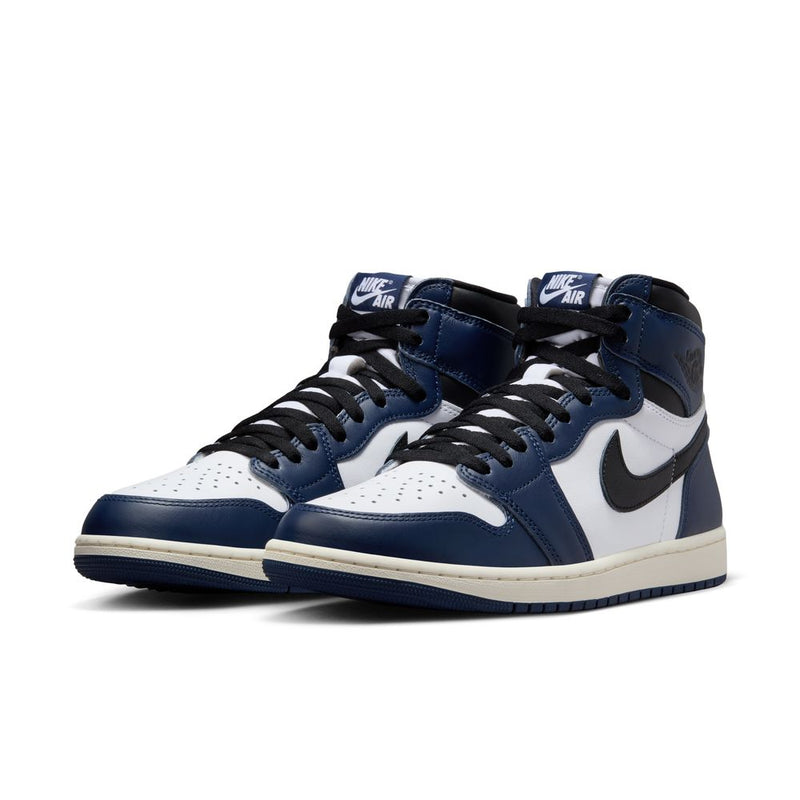 Air Jordan 1 Retro High OG "Midnight Navy" Men's Shoes 'Midnight Navy/Black/White/Sail'