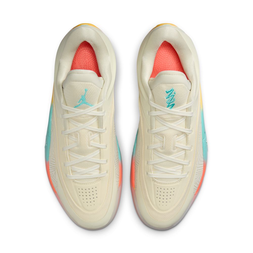 Zion Williamson Zion 4 "Low Country" Basketball Shoes 'Coconut Milk/Green/Sail'