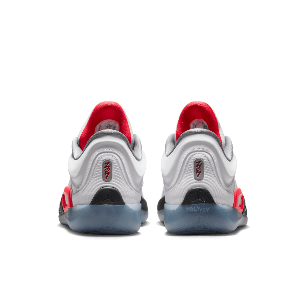 Zion Williamson Zion 4 Basketball Shoes 'White/Infrared/Grey'