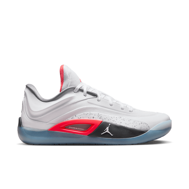 Zion Williamson Zion 4 Basketball Shoes 'White/Infrared/Grey'