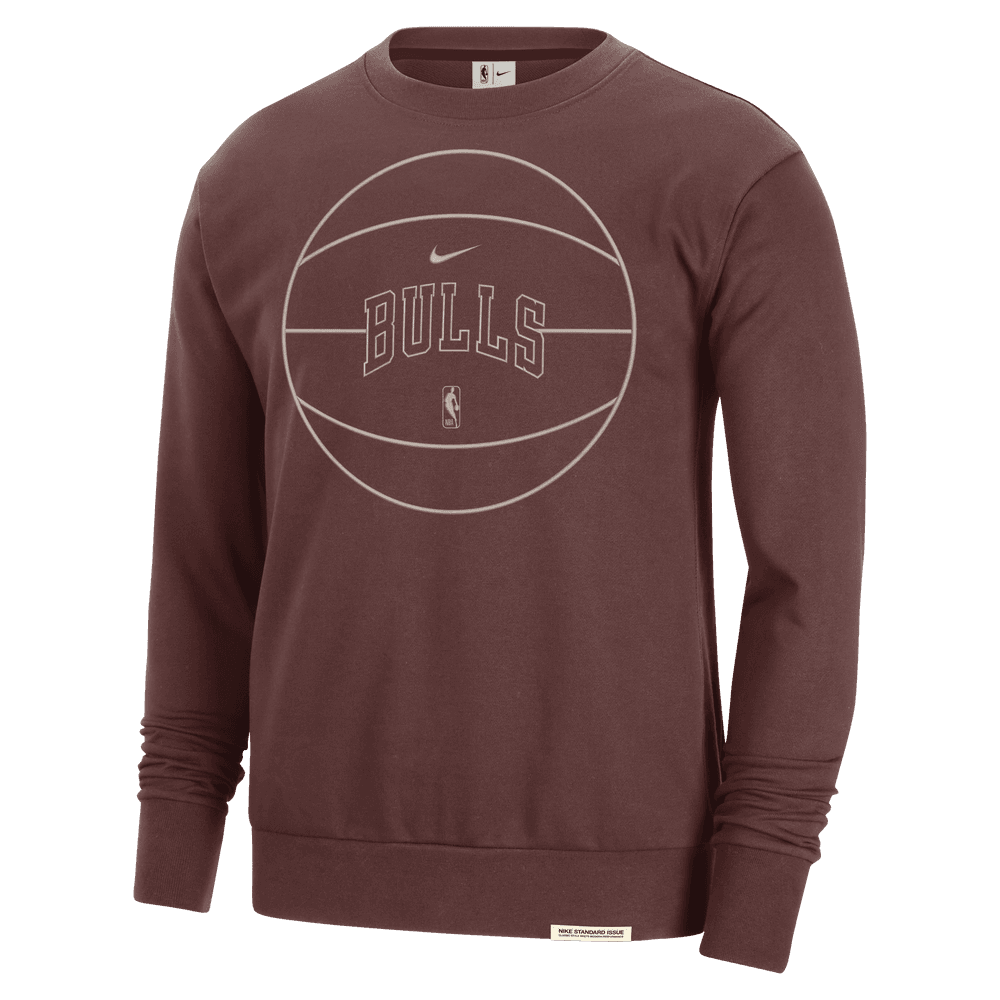 Chicago Bulls Standard Men's Crewneck 'Dark Pony/Ivory'