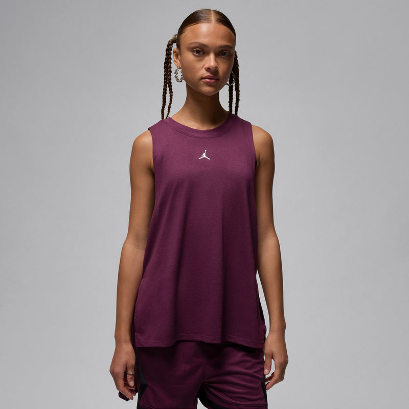 Jordan Sport Women's Diamond Tank Top 'Bordeaux'