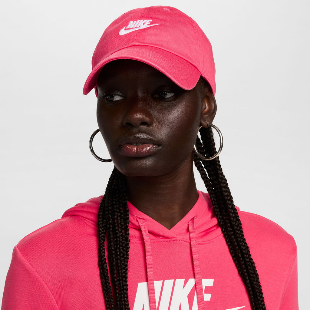 Nike Club Unstructured Futura Wash Cap 'Pink/White'