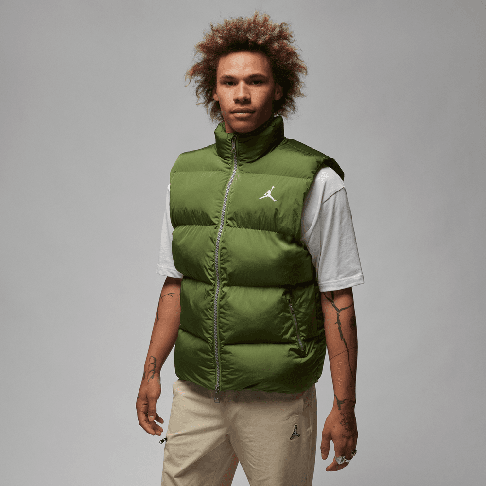 Jordan Essentials Men's Vest 'Oilive/Sail'