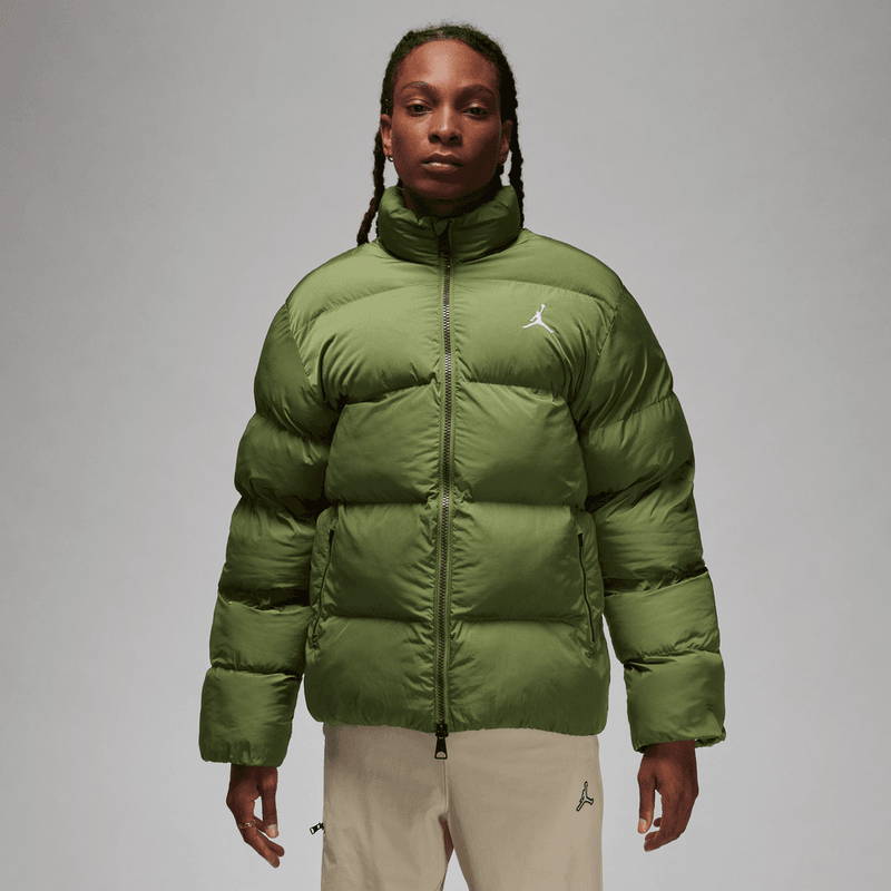 Jordan Essentials Men's Poly Puffer Jacket 'Olive/White'