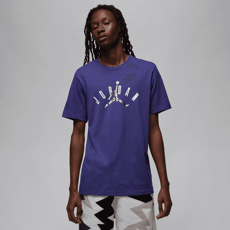 Jordan Flight MVP Men's T-Shirt 'Purple/Black'