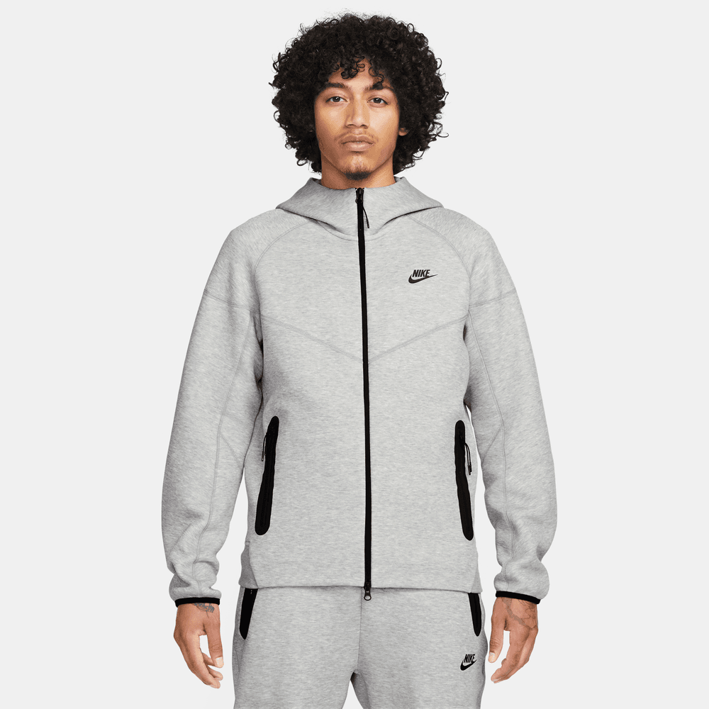 Nike Sportswear Tech Fleece Windrunner Men's Full-Zip Hoodie 'Grey/Black'