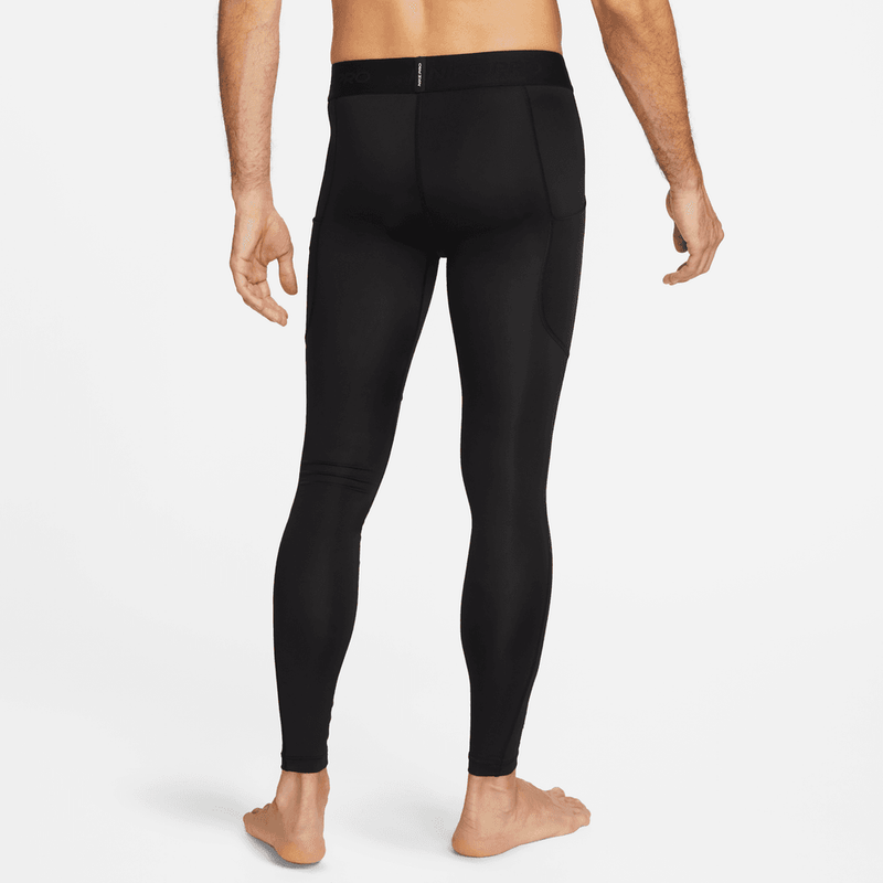 Nike Pro Men's Dri-FIT Fitness Tights 'Black/White'