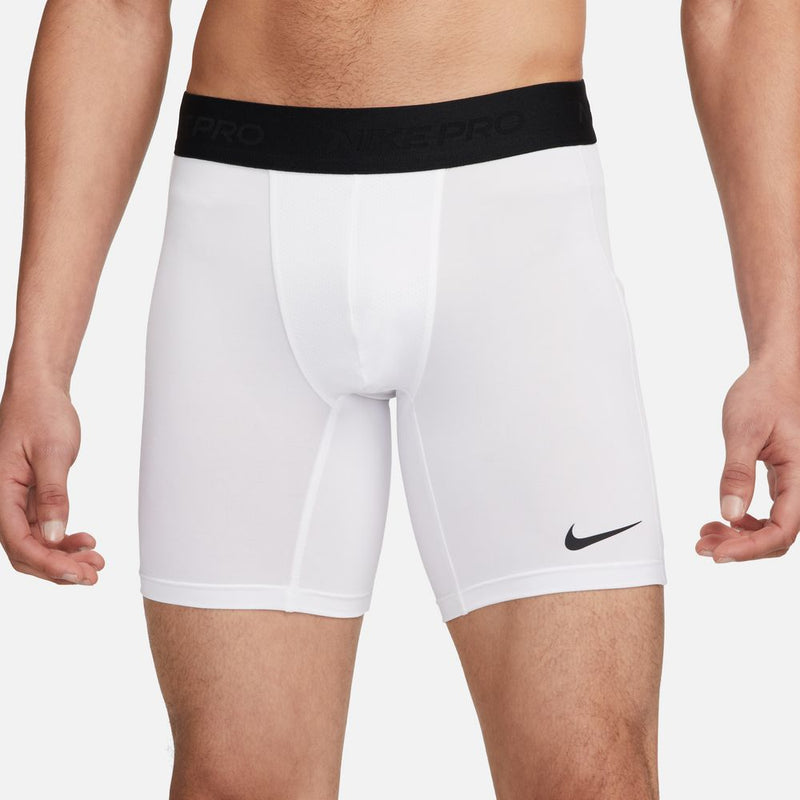 Nike Pro Men's Dri-FIT Fitness Shorts 'White/Black'