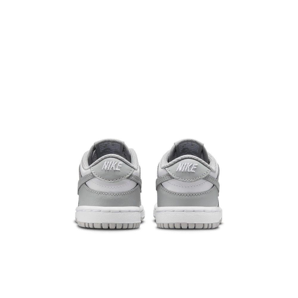 Nike Dunk Low Baby/Toddler Shoes (TDE) 'White/Smoke Grey'