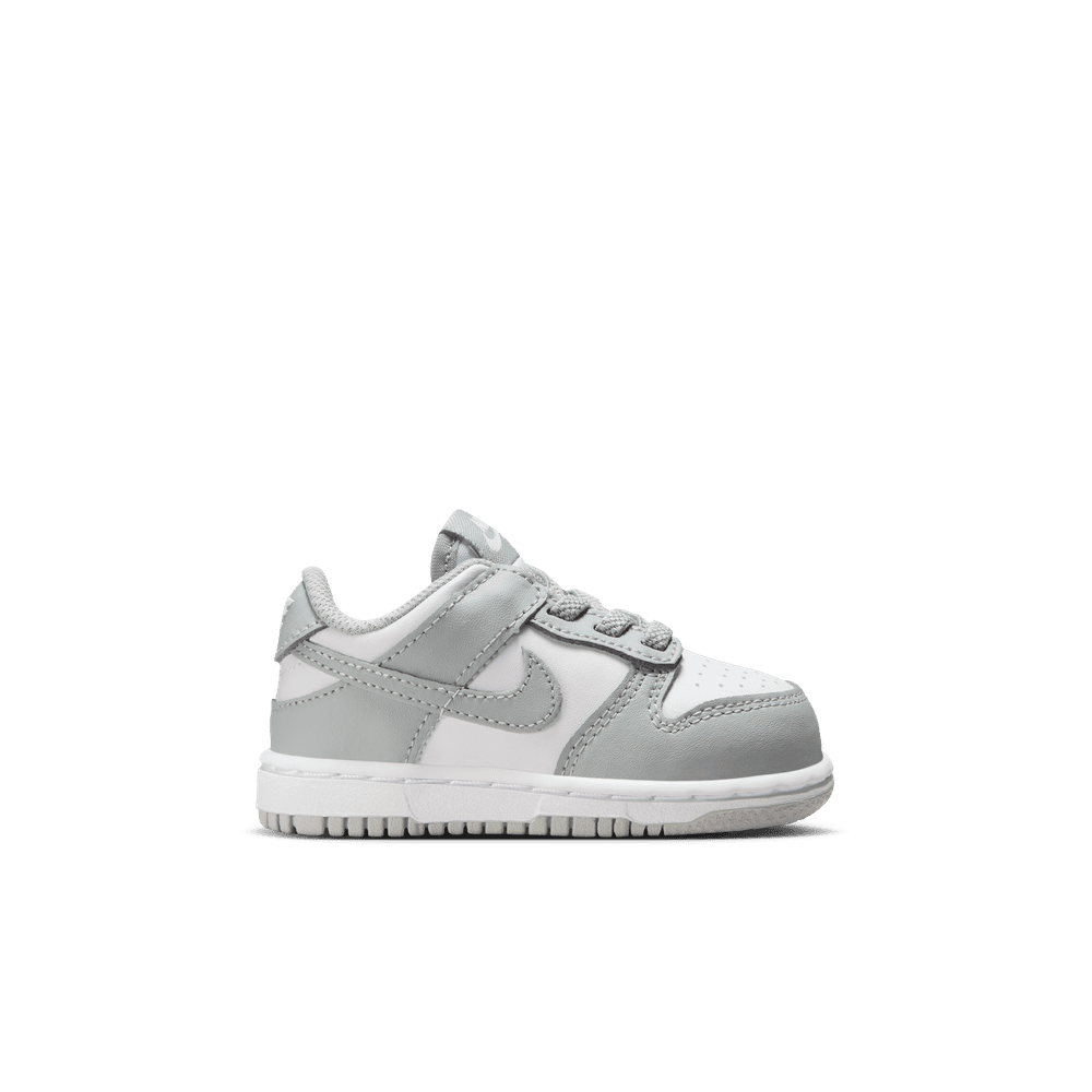 Nike Dunk Low Baby/Toddler Shoes (TDE) 'White/Smoke Grey'