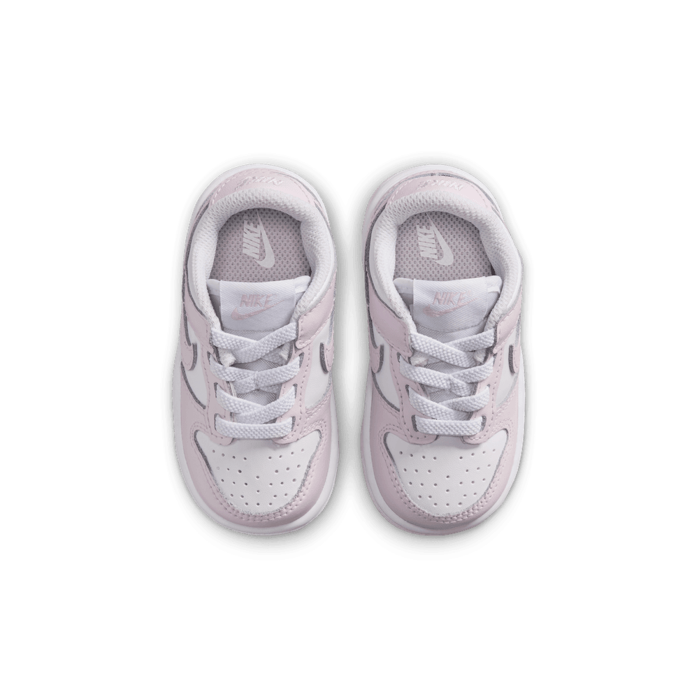 Nike Dunk Low Baby/Toddler Shoes (TDE) 'White/Light Violet'