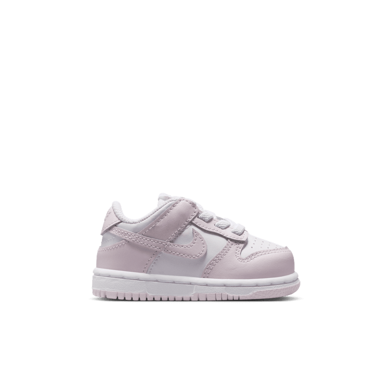 Nike Dunk Low Baby/Toddler Shoes (TDE) 'White/Light Violet'