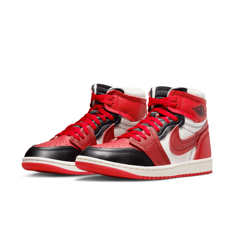 Air Jordan 1 High Method of Make Women's Shoes 'Red/Black/Sail'