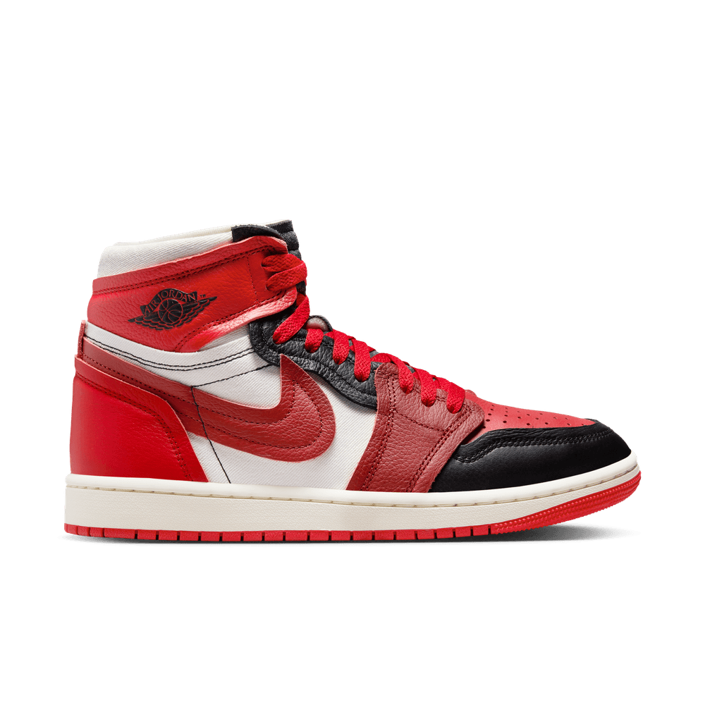 Air Jordan 1 High Method of Make Women's Shoes 'Red/Black/Sail'