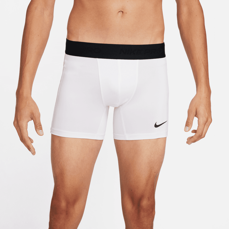 Nike Pro Men's Dri-FIT Brief Shorts 'White/Black'