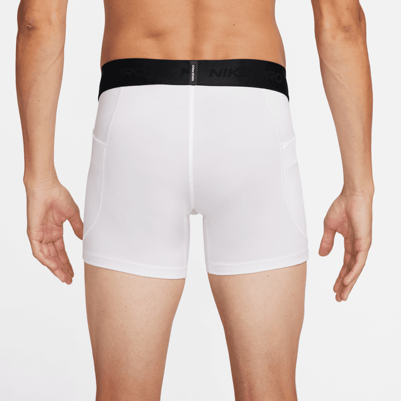 Nike Pro Men's Dri-FIT Brief Shorts 'White/Black'