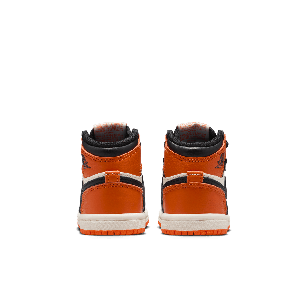 Jordan 1 Retro High OG Baby/Toddler Shoes (TD) 'Black/Sail/Starfish'