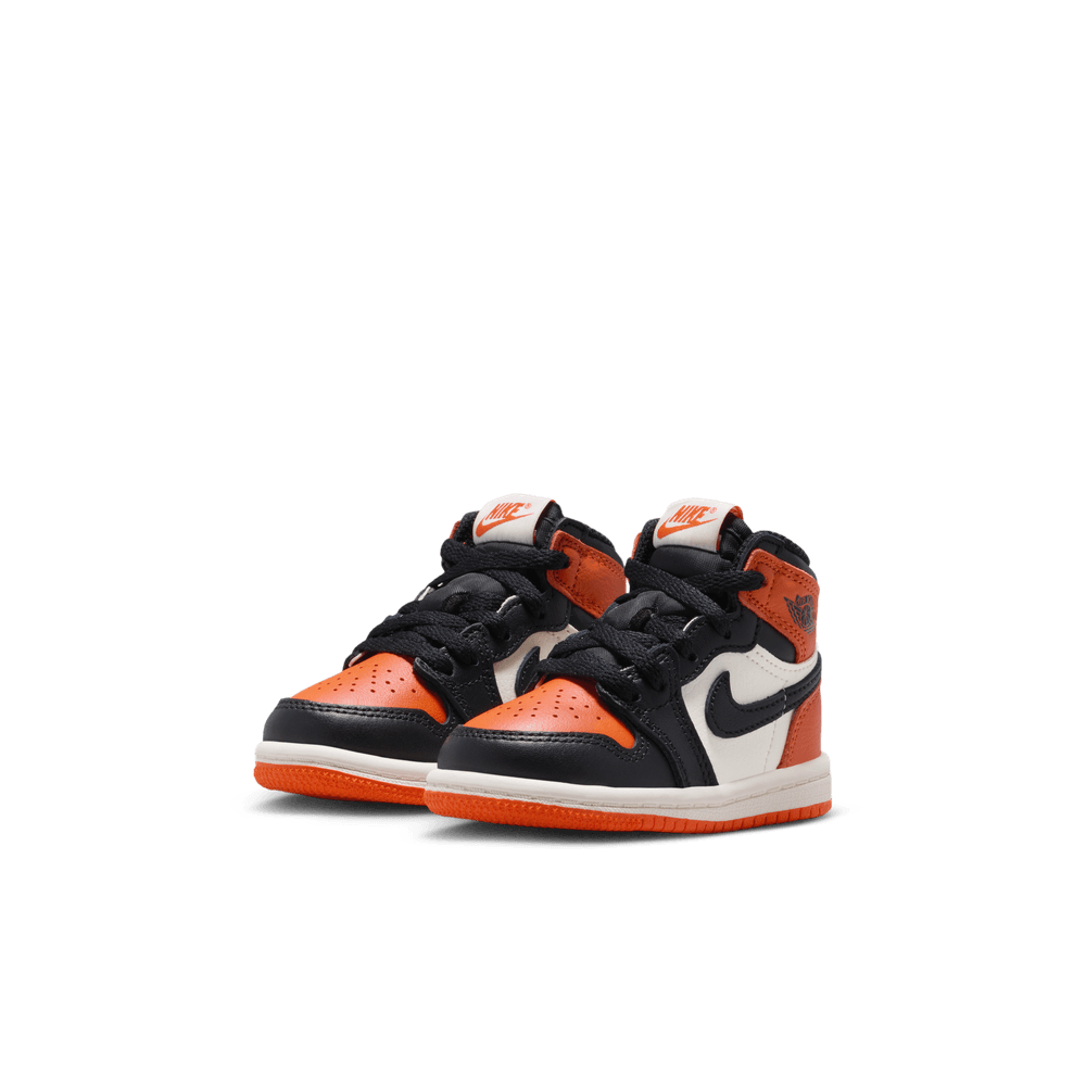 Jordan 1 Retro High OG Baby/Toddler Shoes (TD) 'Black/Sail/Starfish'