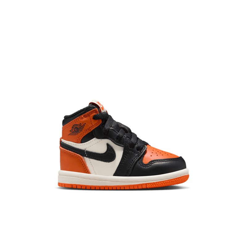 Jordan 1 Retro High OG Baby/Toddler Shoes (TD) 'Black/Sail/Starfish'