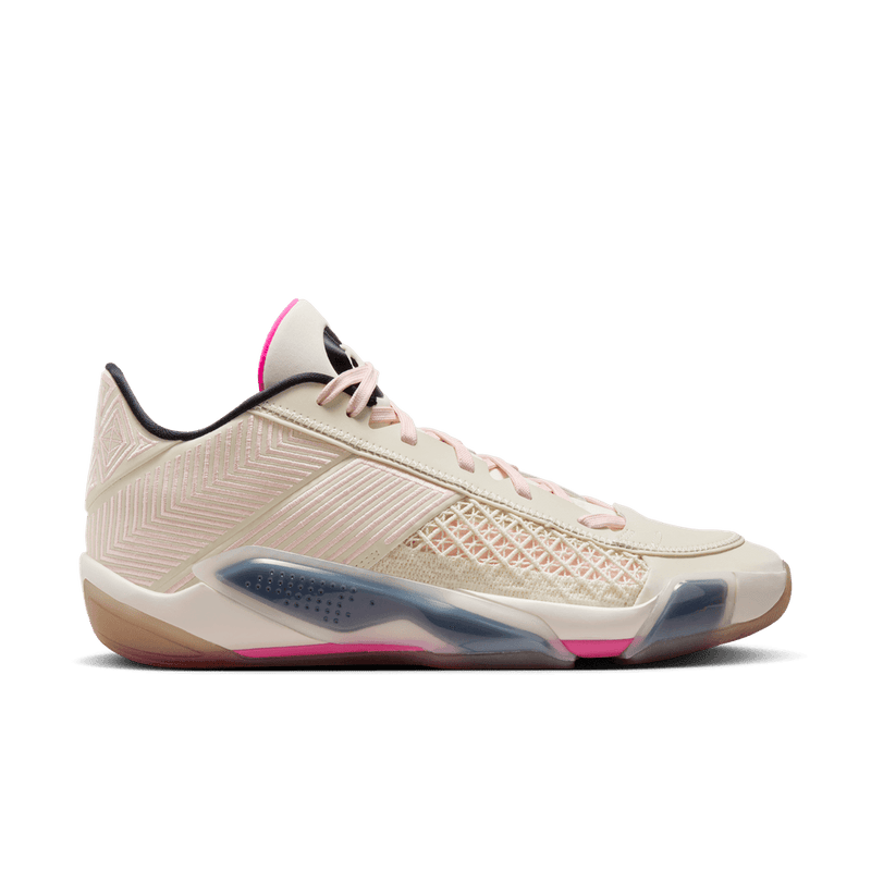 Air Jordan XXXVIII Low Basketball Shoes 'Coconut/Black/Pink'