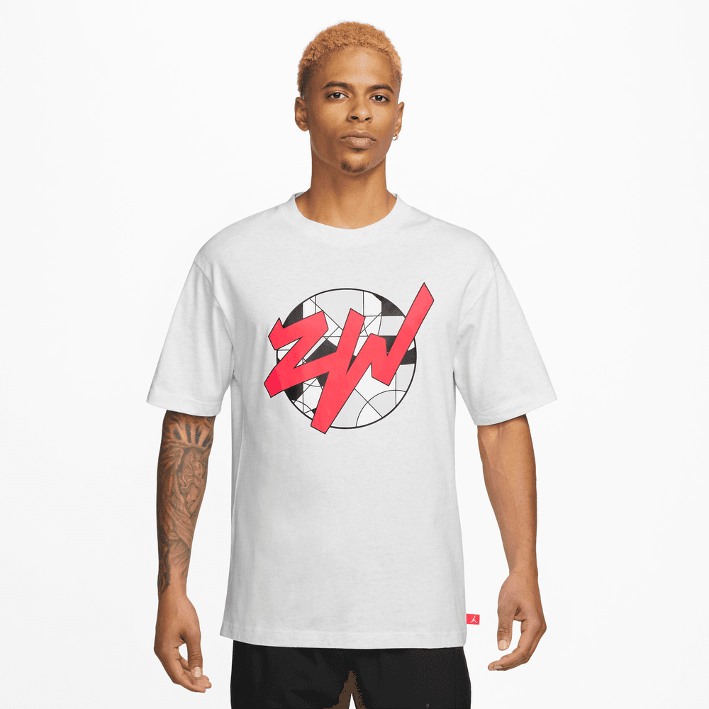 Zion Williamson Zion Men's T-Shirt 'White/Crimson'