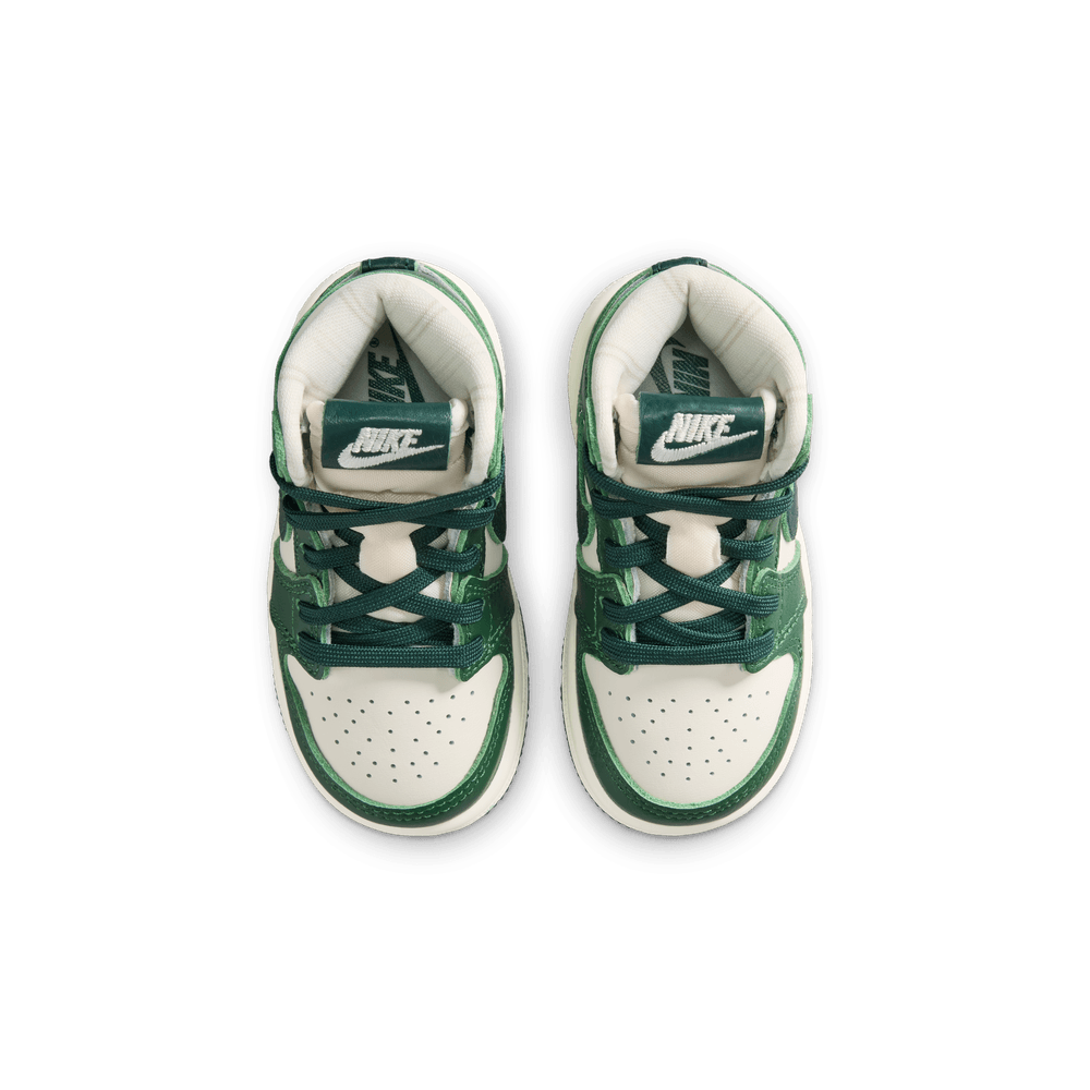 Jordan 1 Retro High OG Baby/Toddler Shoes (TD) 'Ivory/Green/Coconut Milk'