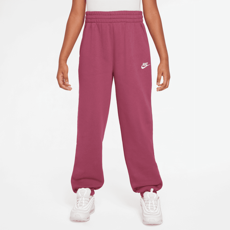 Nike Sportswear Club Fleece Big Kids' Loose Pants 'Sweet Beet'