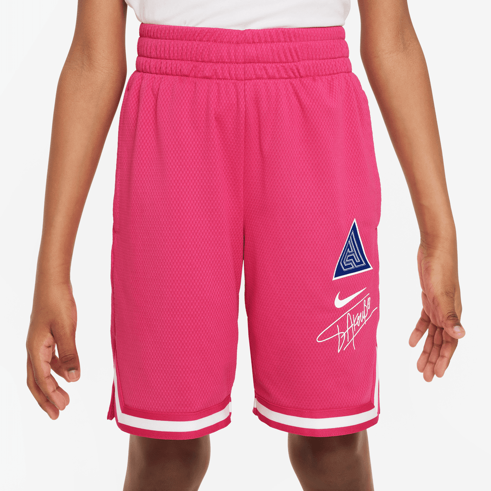 Giannis Antetokounmpo Giannis Dri-FIT BIg Kids' (Boys') Basketball Shorts 'Fireberry/White'