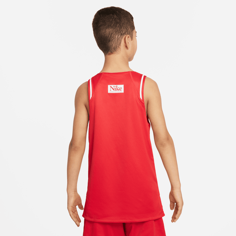 Nike Culture of Basketball Big Kids' Reversible Basketball Jersey 'Red/White'