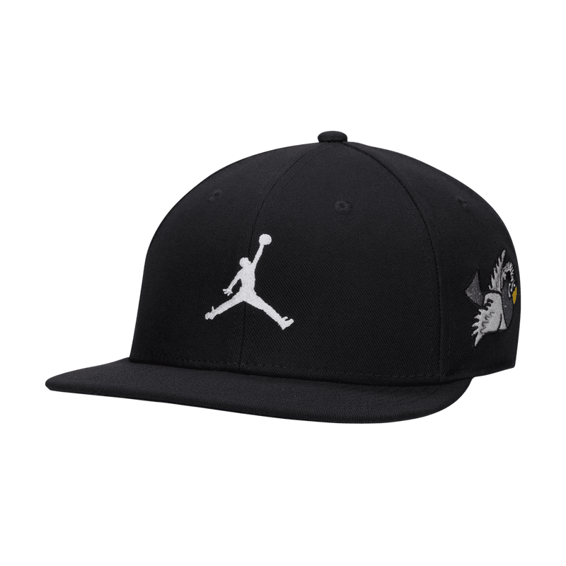 Jordan Pro Cap Adjustable Hat 'Black/White'