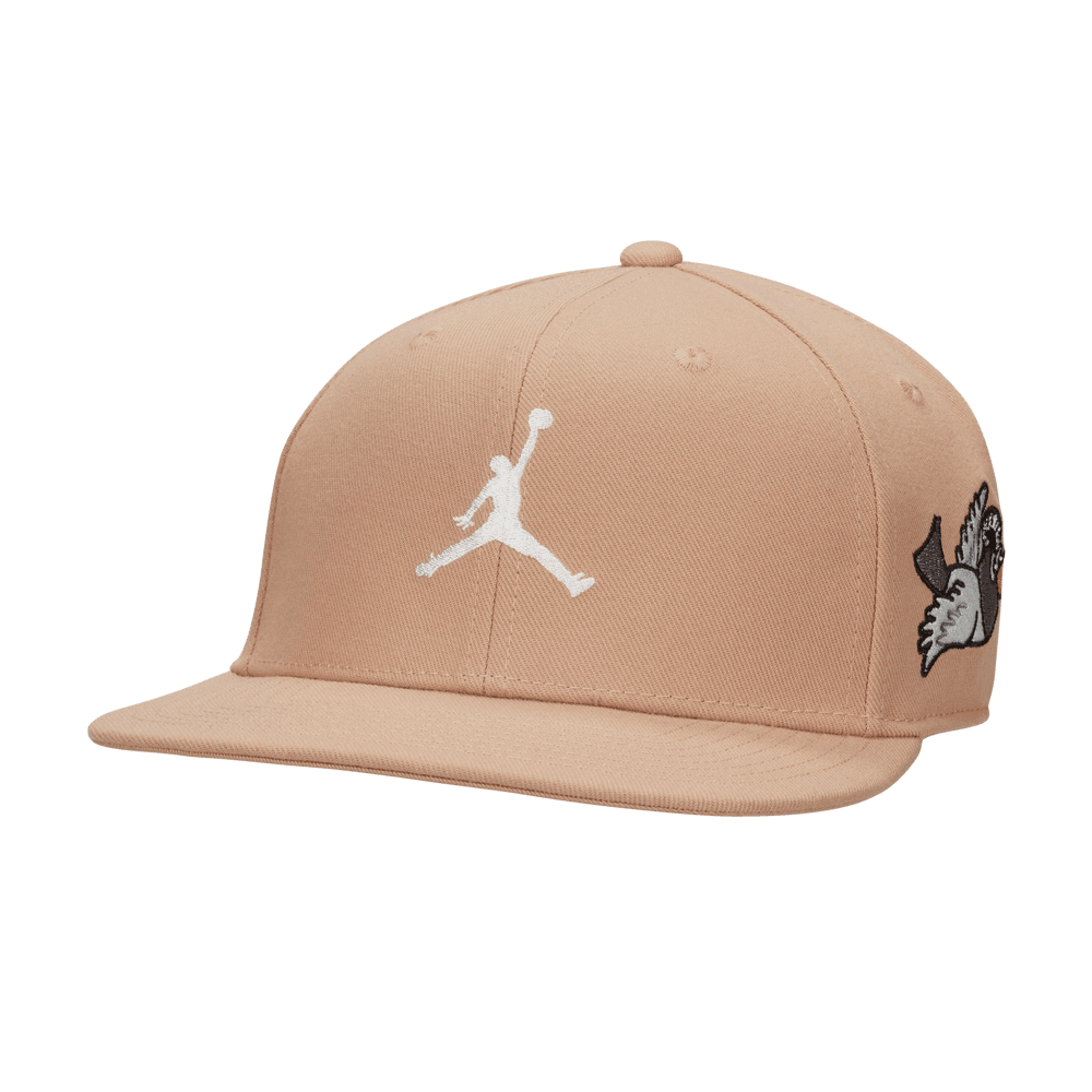 Jordan Pro Cap Adjustable Hat 'Hemp/White'