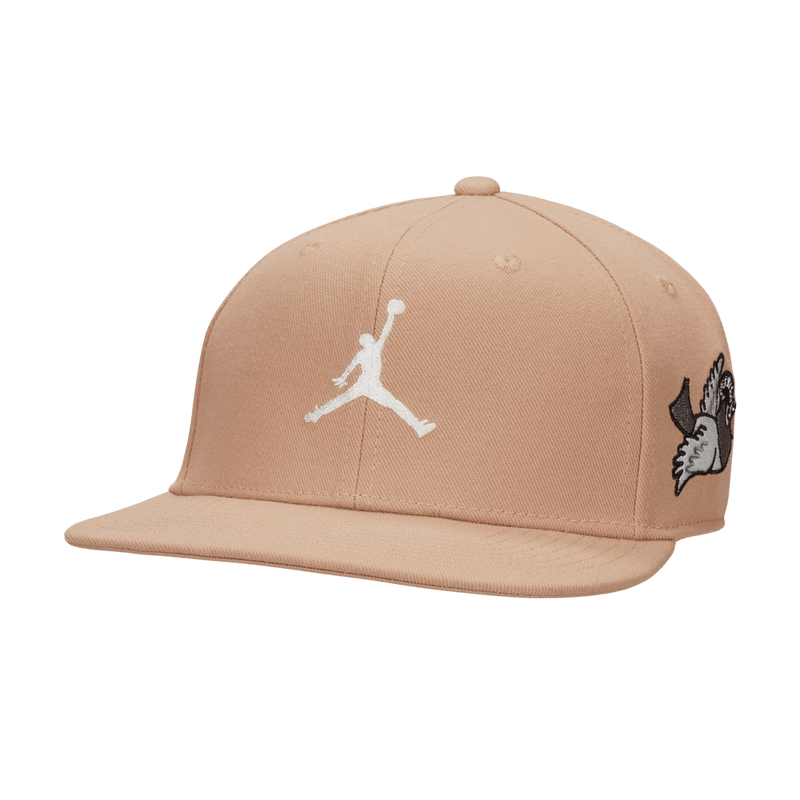 Jordan Pro Cap Adjustable Hat 'Hemp/White'