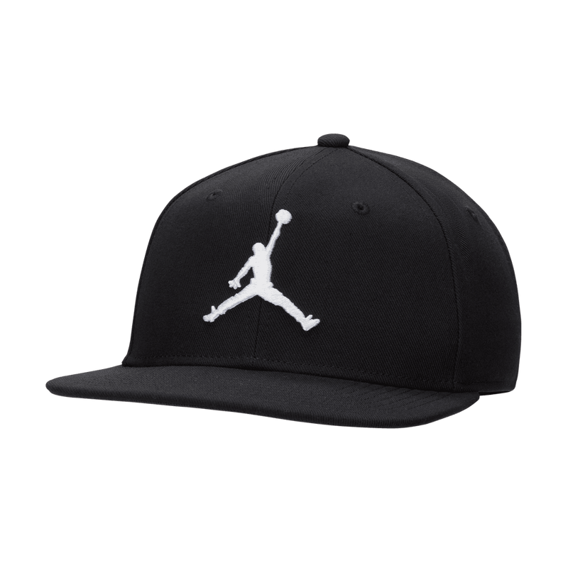 Jordan Pro Cap Adjustable Hat 'Black/White'