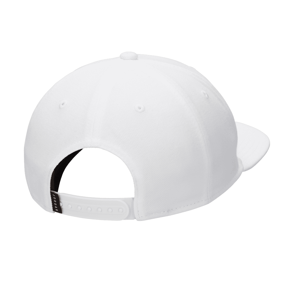 Jordan Pro Cap Adjustable Hat 'White/Black'