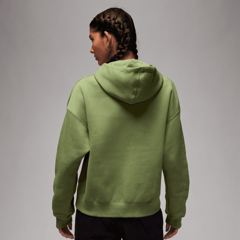 Jordan Brooklyn Fleece Women's Graphic Hoodie 'Olive'