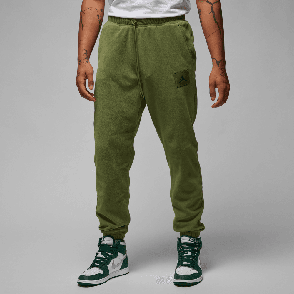 Jordan Essentials Men's Fleece Winter Pants 'Olive'