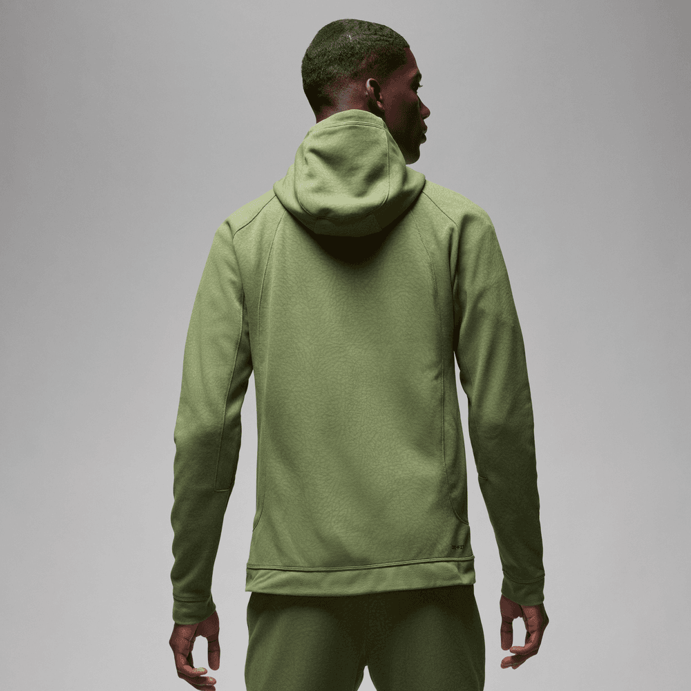 Jordan Dri-FIT Sport Men's Full-Zip Hoodie 'Olive/Black'