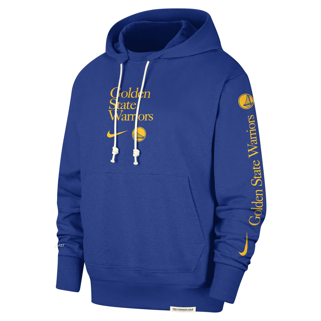 Golden State Warriors Standard Issue Courtside Men's Nike Dri-FIT NBA Hoodie 'Blue'