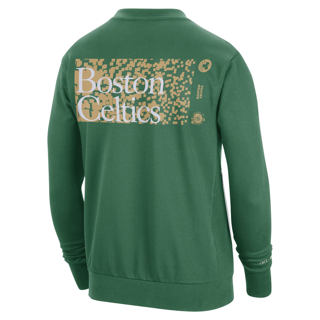 Boston Celtics Standard Issue Men's Nike Dri-FIT NBA Crew-Neck Sweatshirt 'Clover'