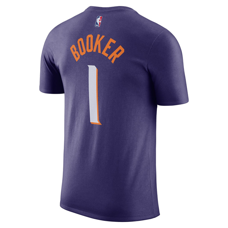 Devin Booker Phoenix Suns Name T-Shirt 'Orchid'