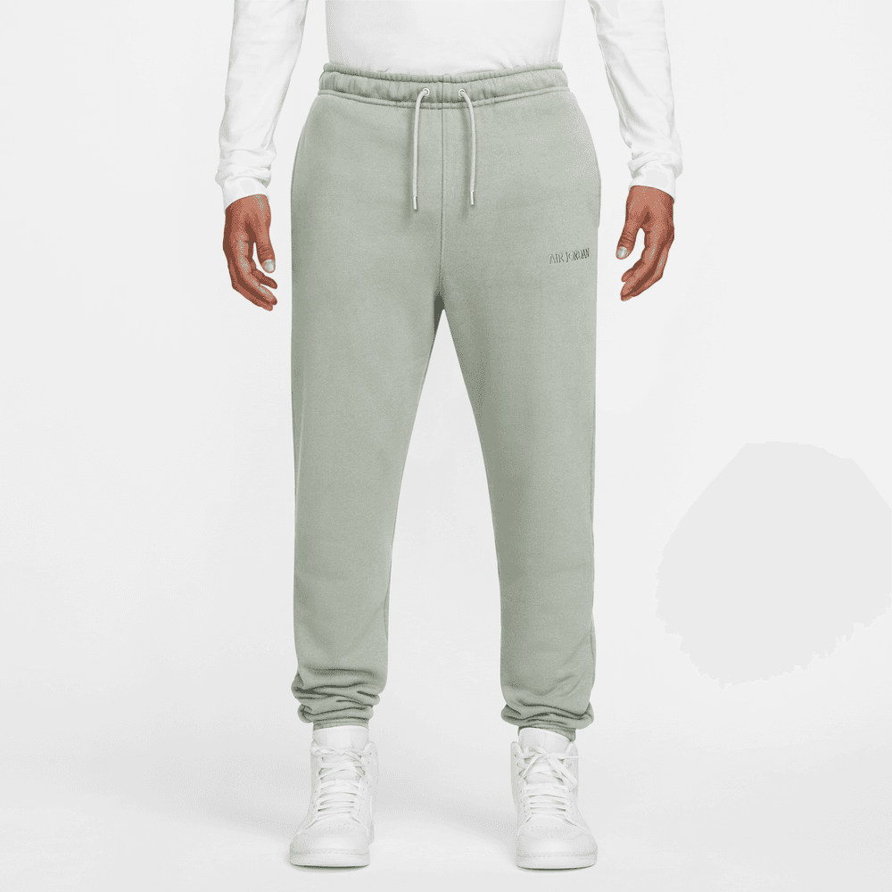 Jordan Wordmark Men's Fleece Pants 'Light Silver'