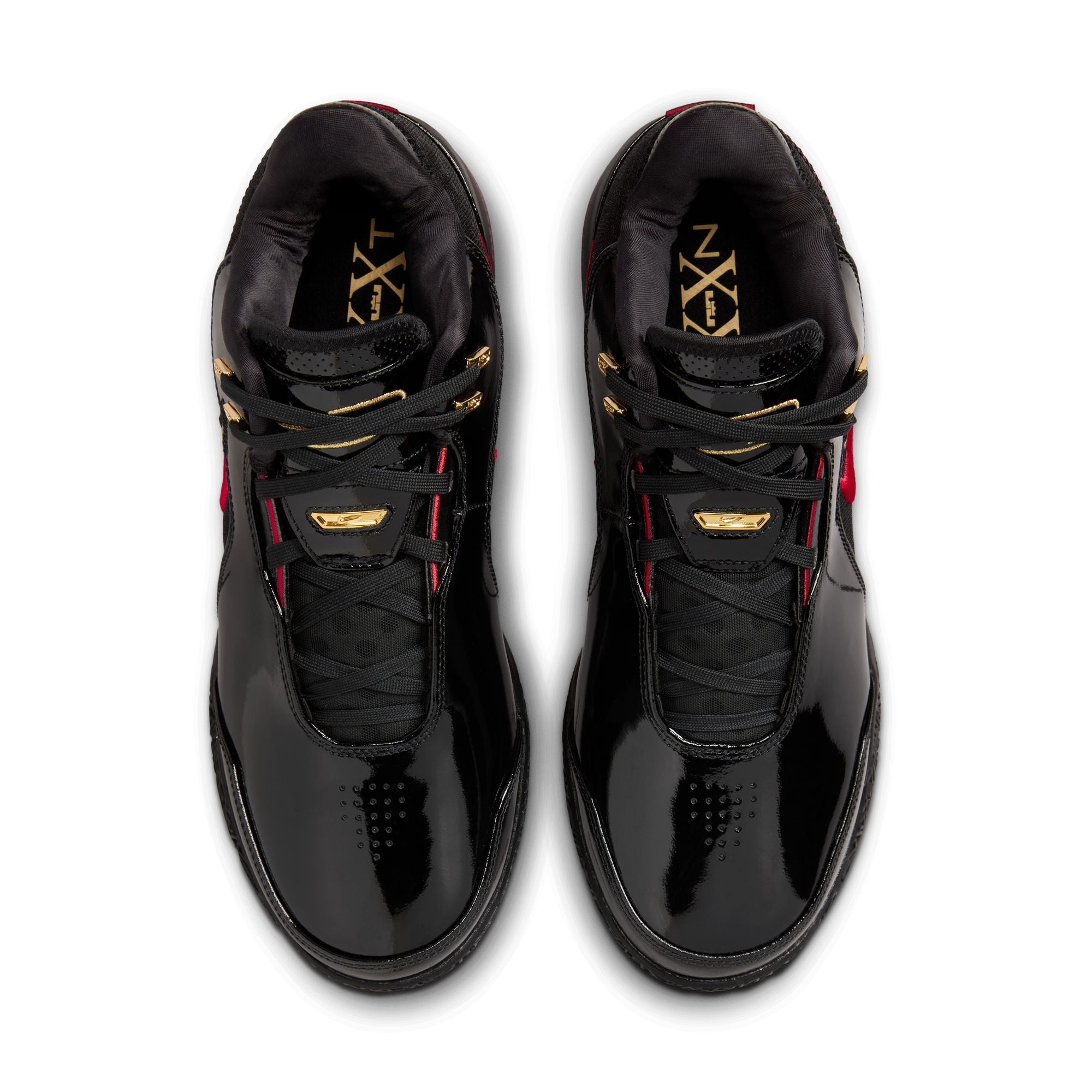 nike lebron red and gold