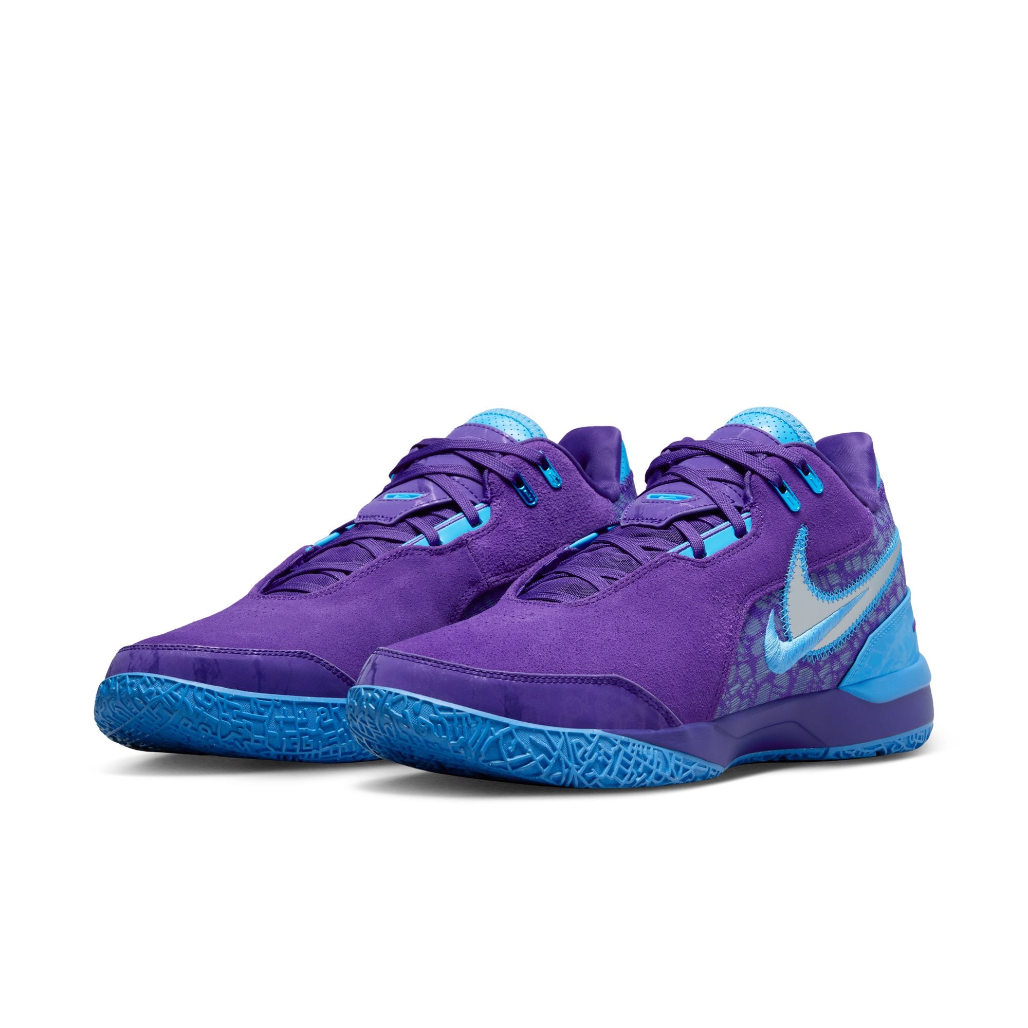 LeBron James LeBron NXXT Gen AMPD Basketball Shoes 'Purple/Silver