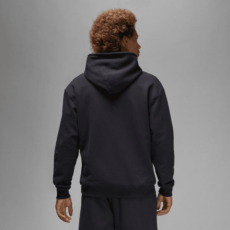 Jordan Wordmark Men's Fleece Hoodie 'Off Noir'