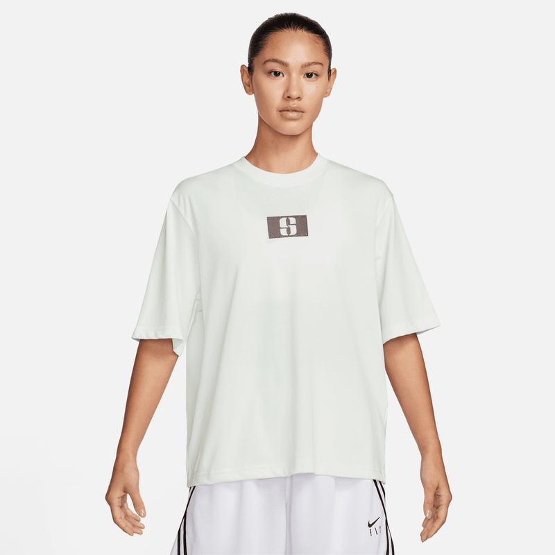 Sabrina Ionescu Sabrina Women's Boxy Basketball Tee 'Summit/White'