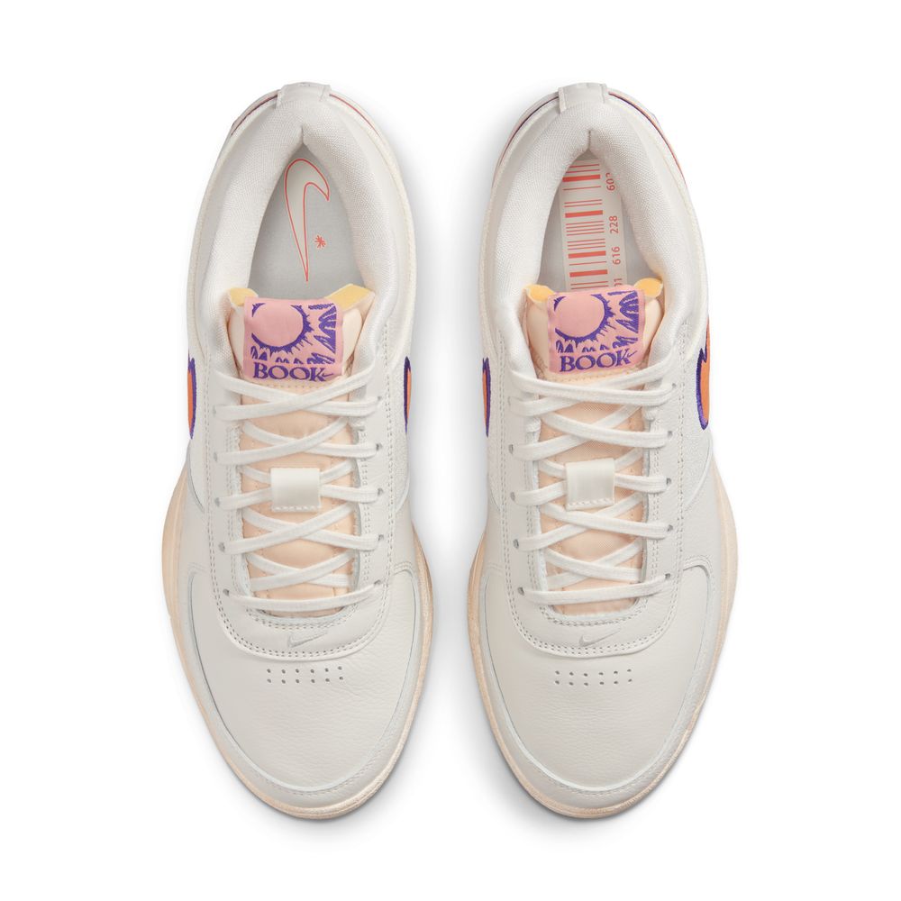 Nike Book 1 Basketball Shoes 'Sail/Orange/Purple'