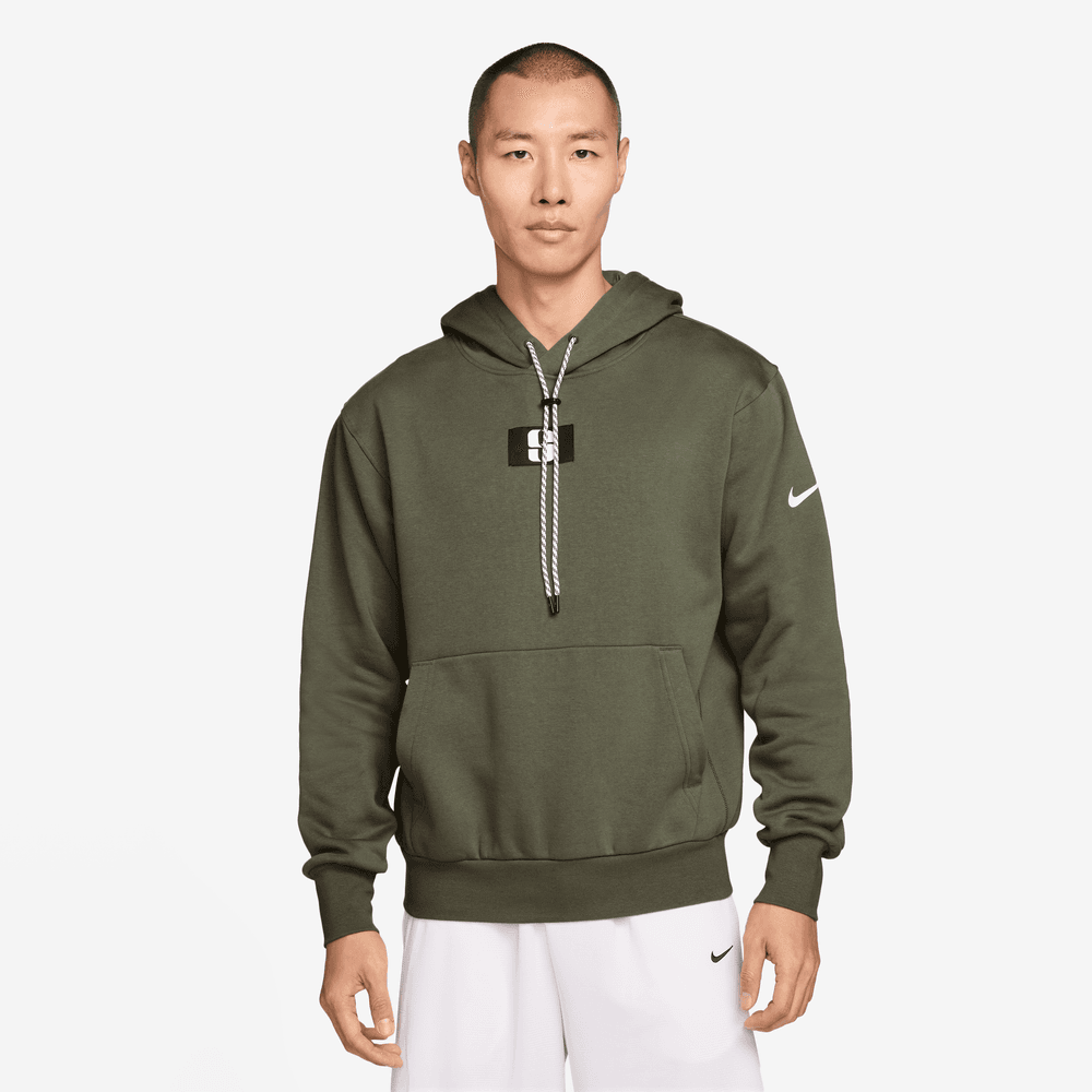 Sabrina Ionescu Sabrina Fleece Basketball Hoodie 'Medium Olive/White'