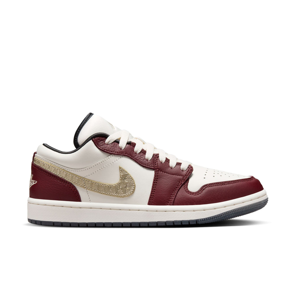 Air Jordan 1 Low SE Lunar New Year Women's Shoes 'Sail/Gold/Red'